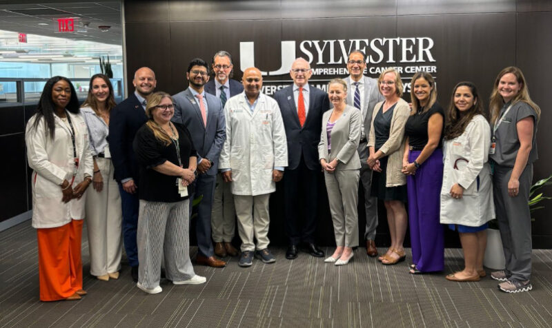 Pancreatic Cancer Action Network visited Sylvester Comprehensive Cancer Center to discuss collective path forward