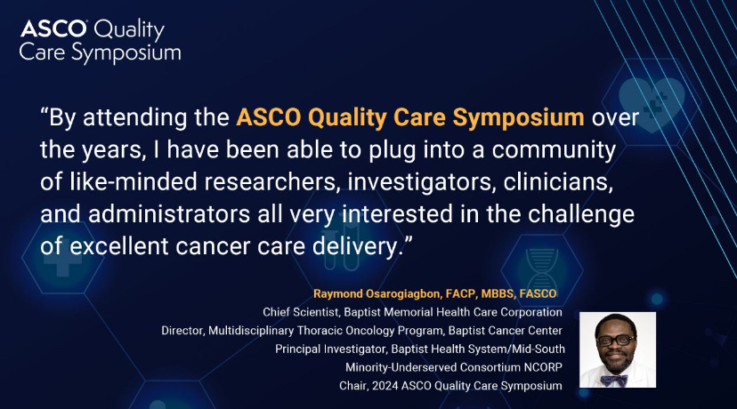 Join the ASCO Quality Care Symposium