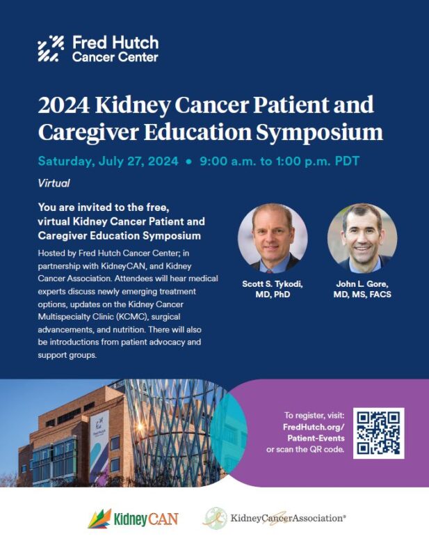 KidneyCAN – 2024 Kidney Cancer Patient and Caregiver Education Symposium