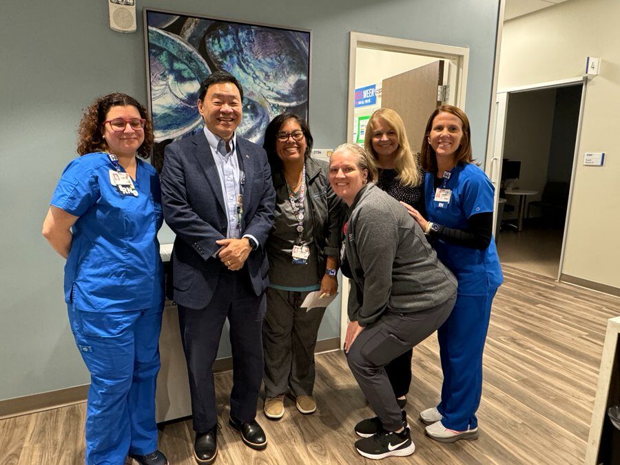 Patrick Hwu: Always wonderful to visit with our Moffitt at Wesley Chapel team