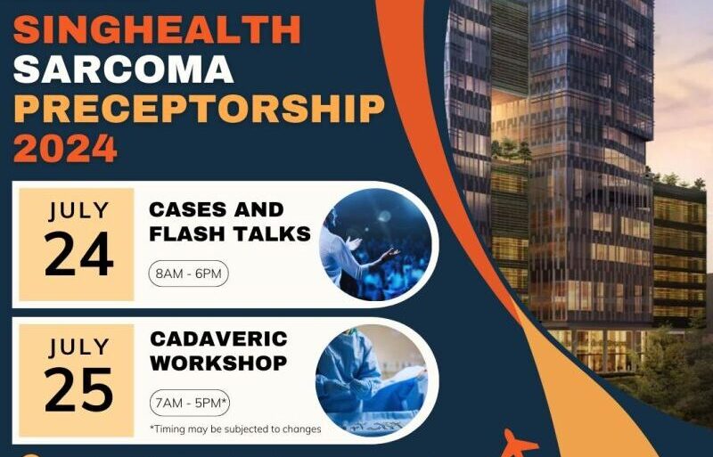 One week to go for the SingHealth Sarcoma Preceptorship 2024