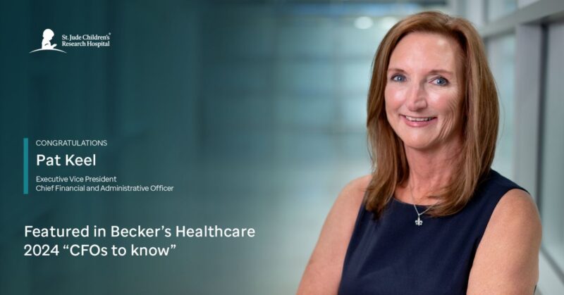 Pat Keel: I’m so honored to be recognized with such an outstanding group of finance leaders!