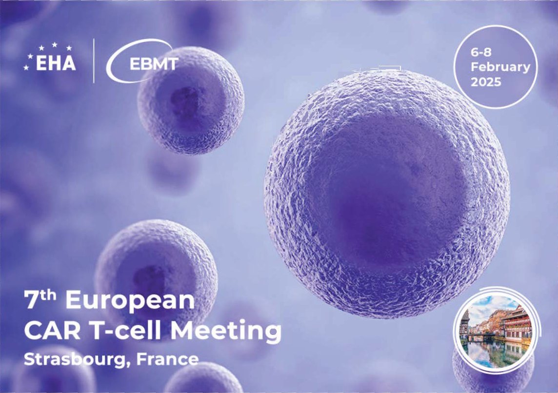 Early registration fees are available for the EHA-EBMT European CAR T-cell Meeting
