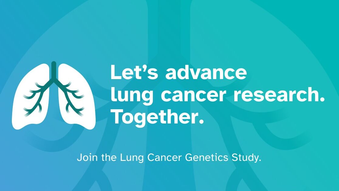 Oncogene Cancer Research is joining up with more than 20 advocacy organisations and 23 and Me to advance lung cancer research