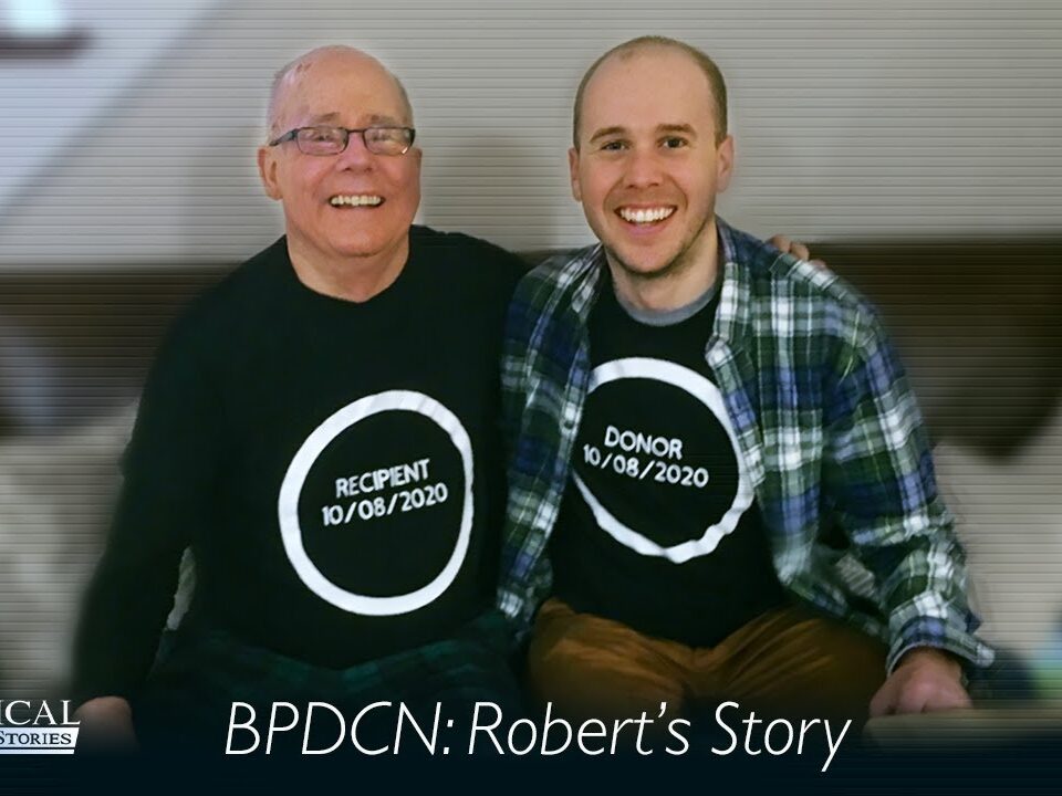 Andrew Lane: Powerful segment produced by Medical Stories on one of my brave patients at Dana-Farber with BPDCN