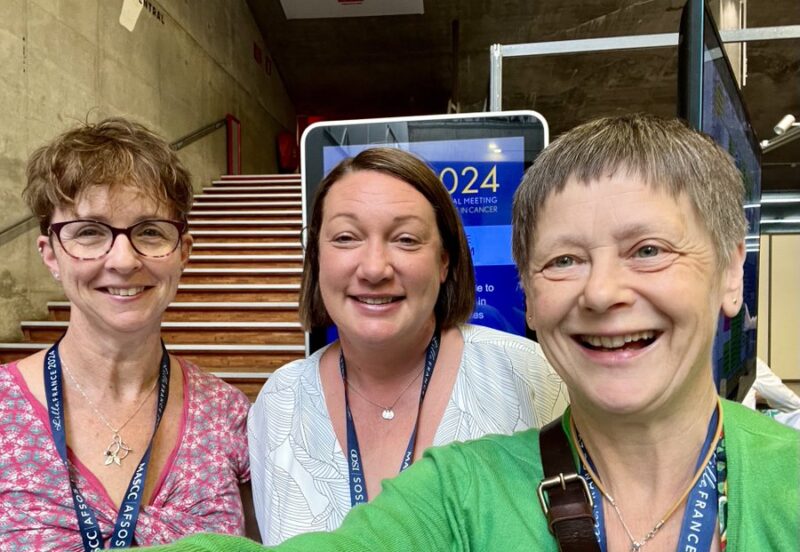 Sara Faithfull: Wonderful to meet up with amazing colleagues at MASCC Lille