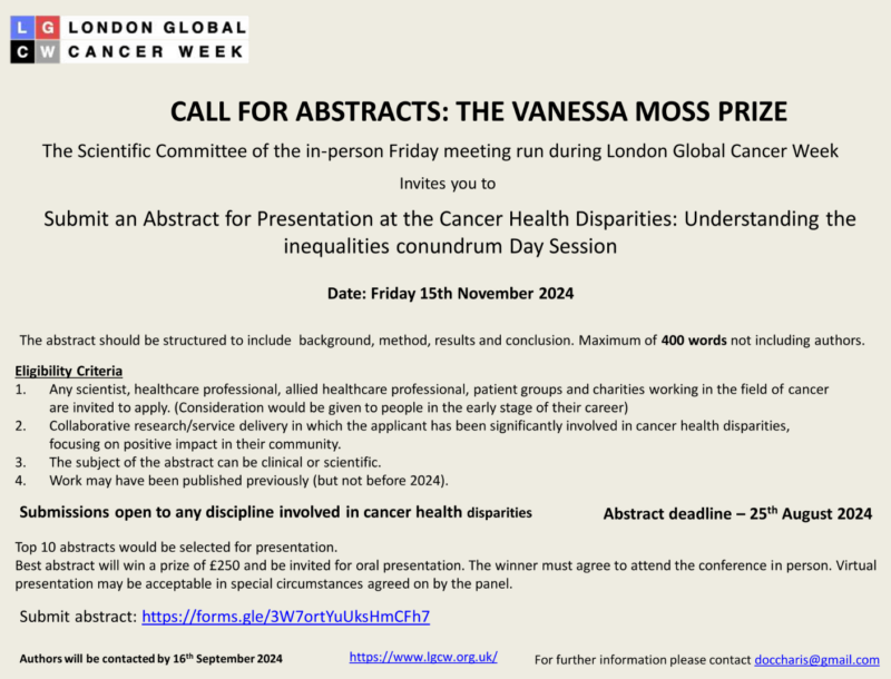 The Vanessa Moss Prize