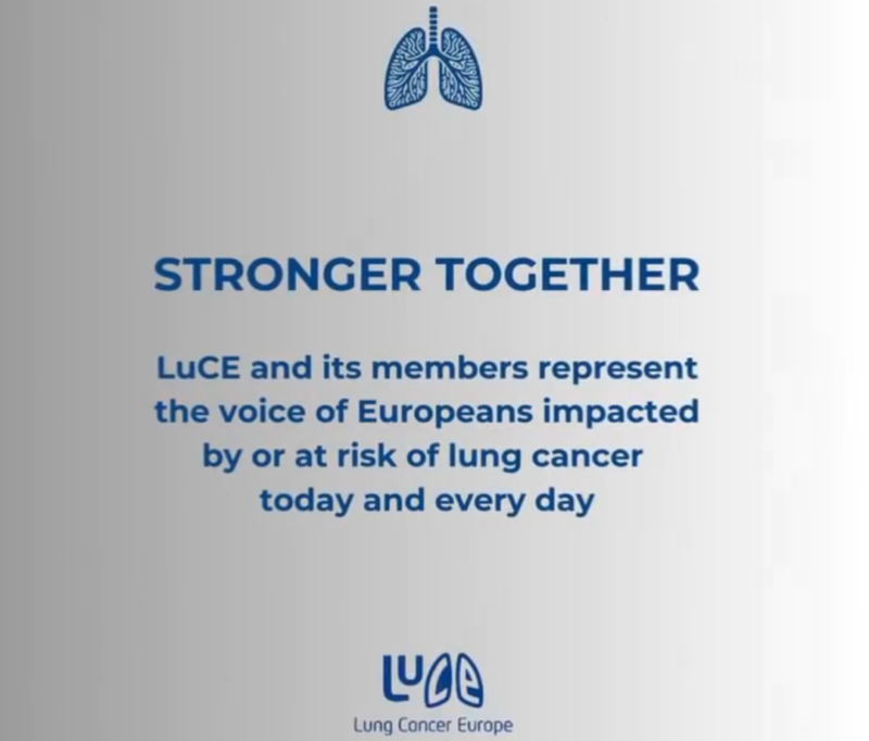LuCE and its members are calling for increased access to early diagnosis of lung cancer in Europe