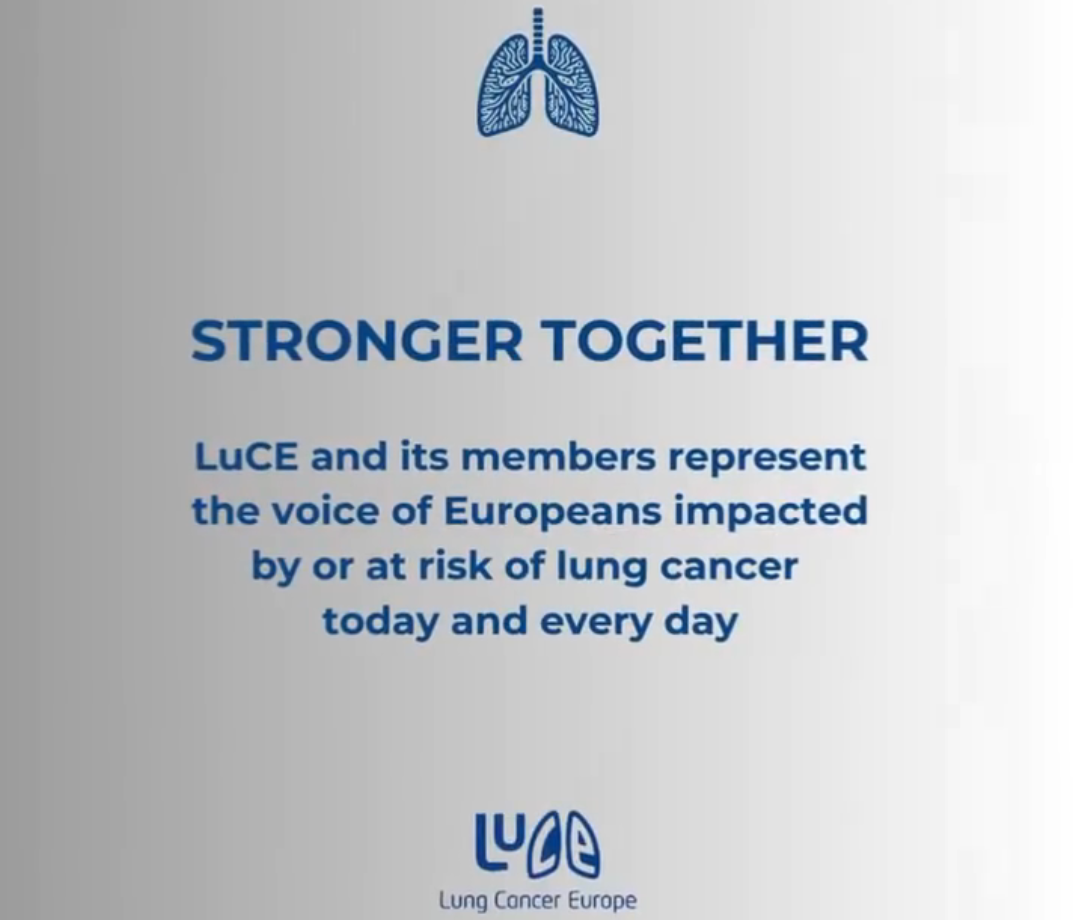 LuCE and its members are calling for increased access to early diagnosis of lung cancer in Europe