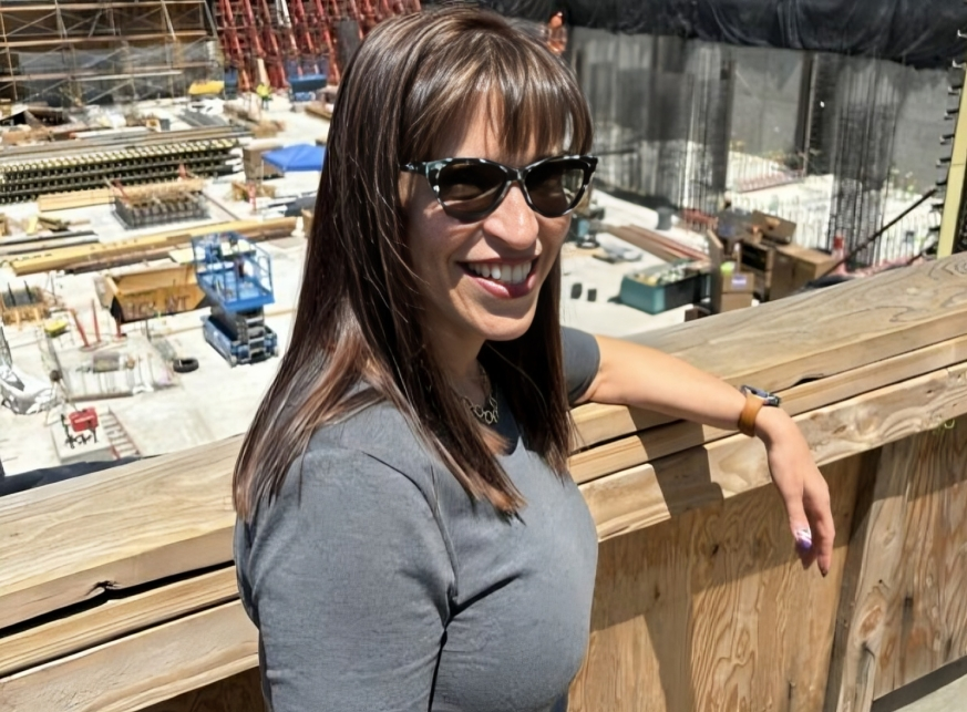 Maria M. Gonzalez: Visiting the construction site for the new Stanford Medicine Sutter Health Cancer Center