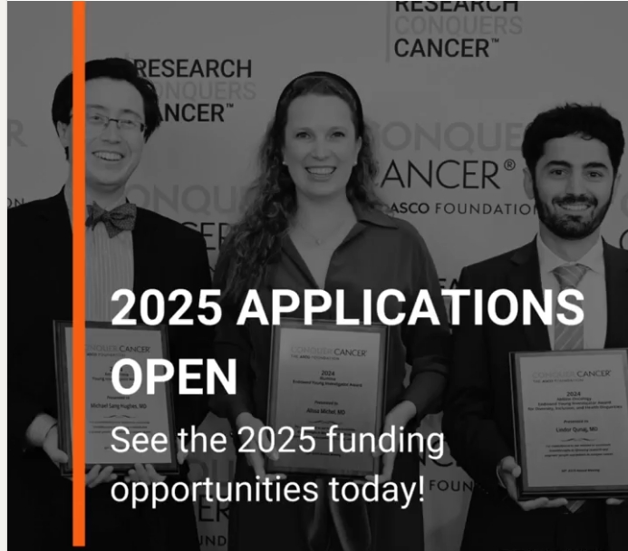 Applications for Conquer Cancer research grants and awards are now open