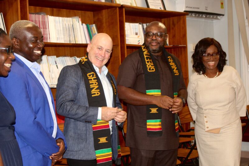 Sean Lybrand: Visit to Korle Bu Teaching Hospital in Accra, Ghana