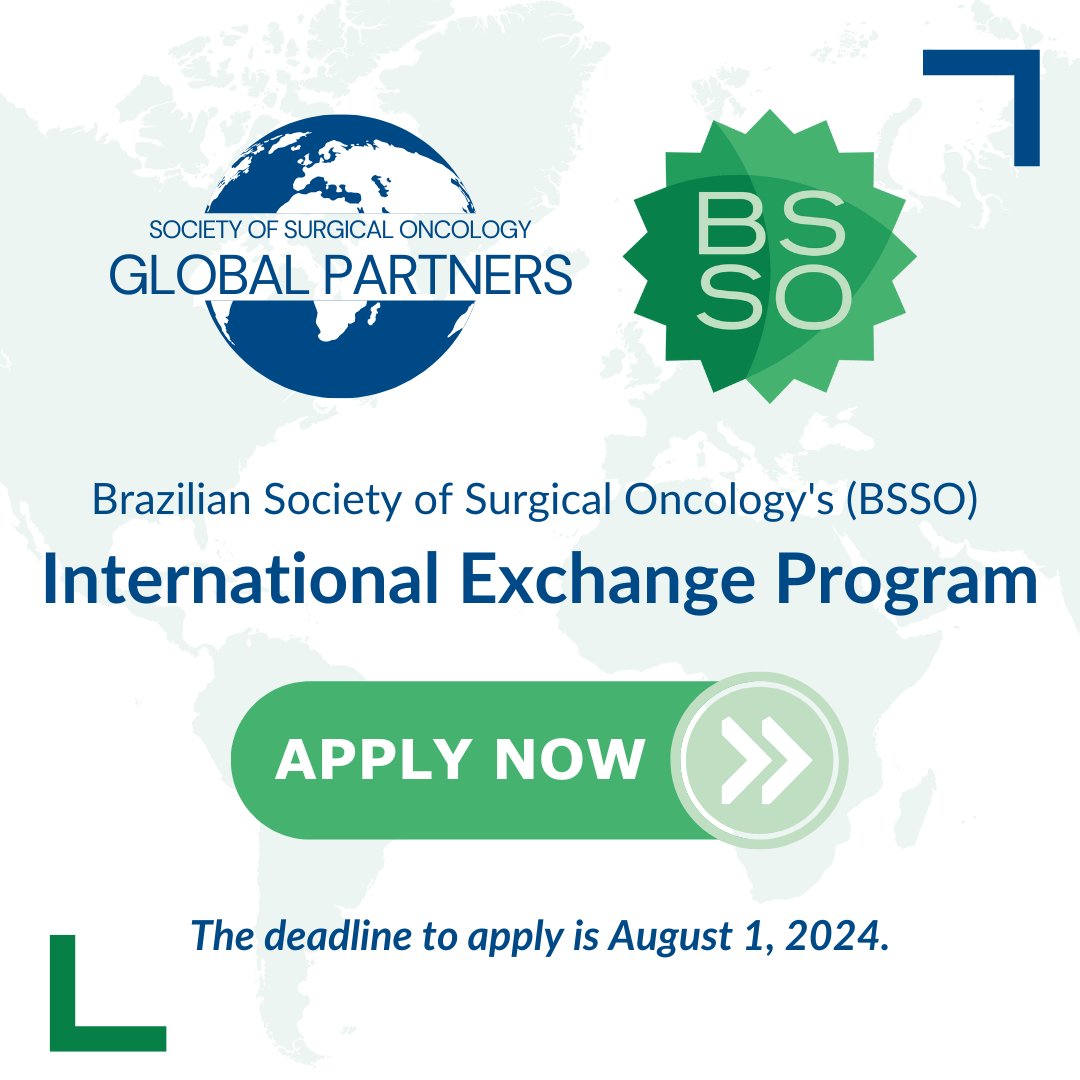 Last chance to apply for the 2024 International Exchange Program for Young Surgeons with the BSSO – Society of Surgical Oncology