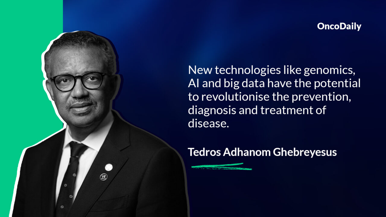 Tedros Adhanom Ghebreyesus: New technologies like genomics, AI and big data have the potential to revolutionise the prevention, diagnosis and treatment of disease