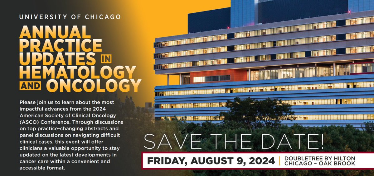 UChicago Annual Practice Updates in Hematology and Oncology – UChicago Cancer Center