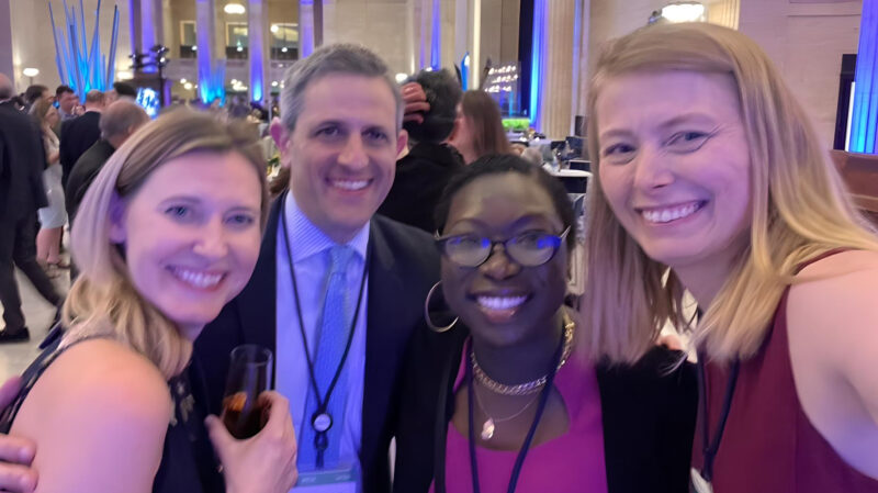 Christine Hodgdon: We lost a beautiful, smiley, beloved member of our GRASP team