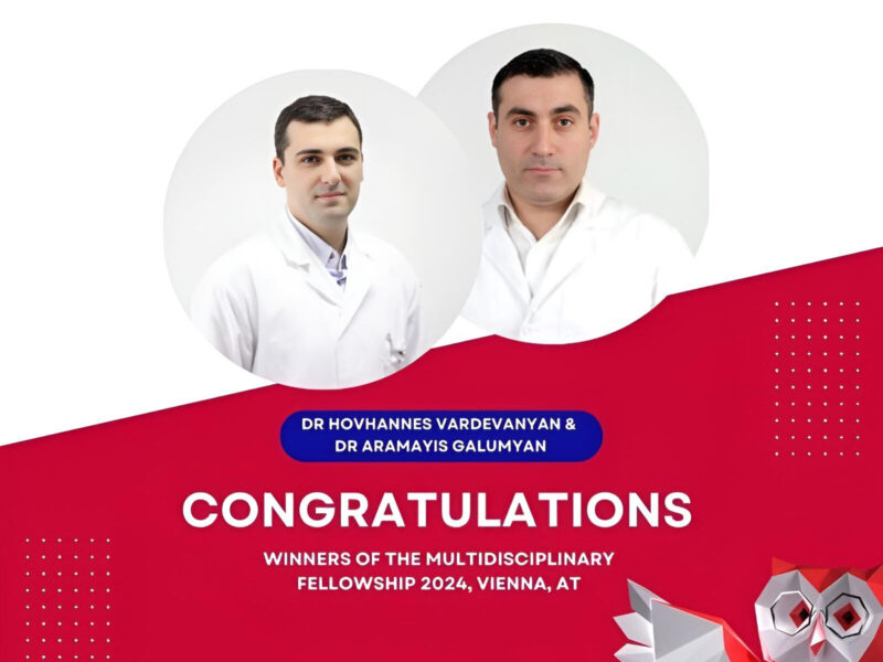 Winners of this year’s ESOR Multidisciplinary Fellowship for Austria