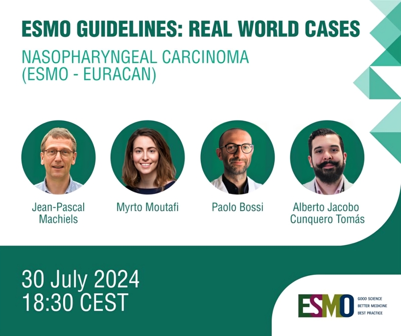 Registration is open for the webinar on the ESMO Guidelines developed with EURACAN