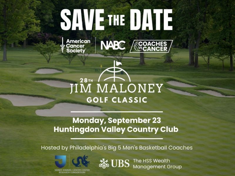 Secure your spot for the 28th Annual Coaches vs Cancer Jim Maloney Golf Classic