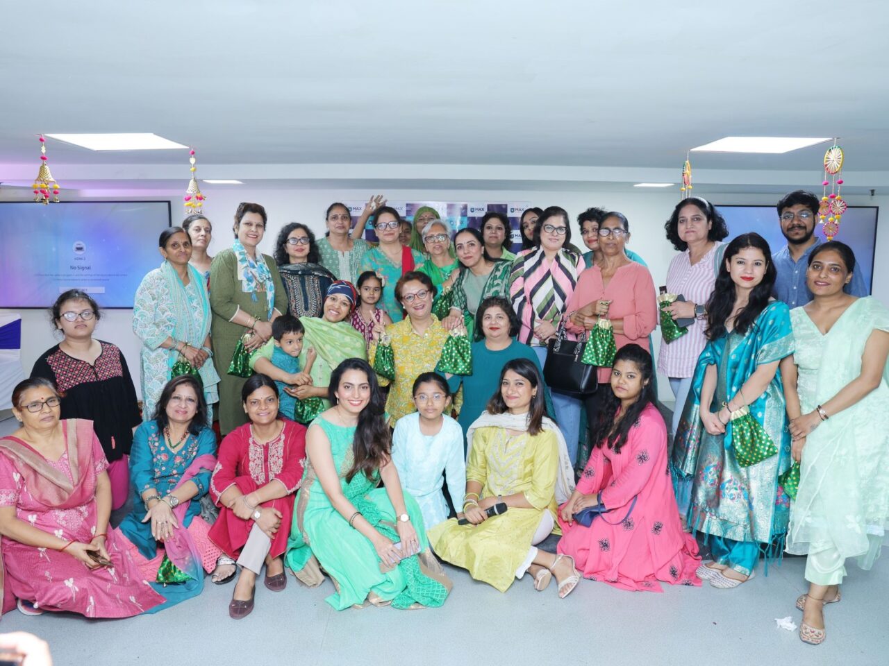 Rajinder Kaur Saggu: Breast Support Group meeting at Max Hospital