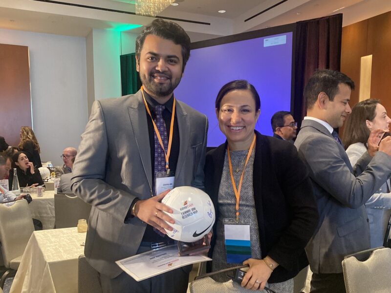 Chinmay Jani: Our project on ctDNA in RCC through Tempus database presented at KCRS24