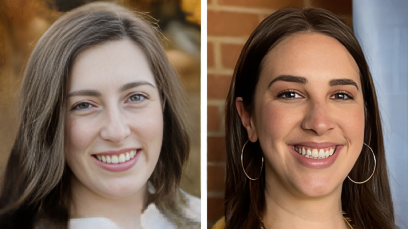 Amber Worrell and Christina Villa have been named as an Atruim Health Notable Nurse