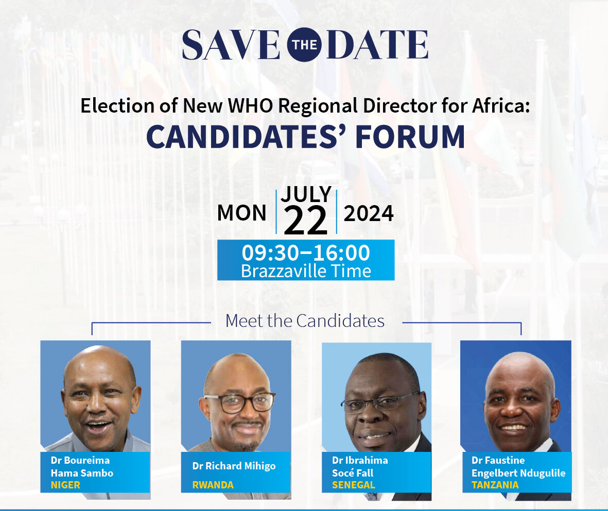 Candidates’ Forum for Election of New WHO Regional Director of Africa