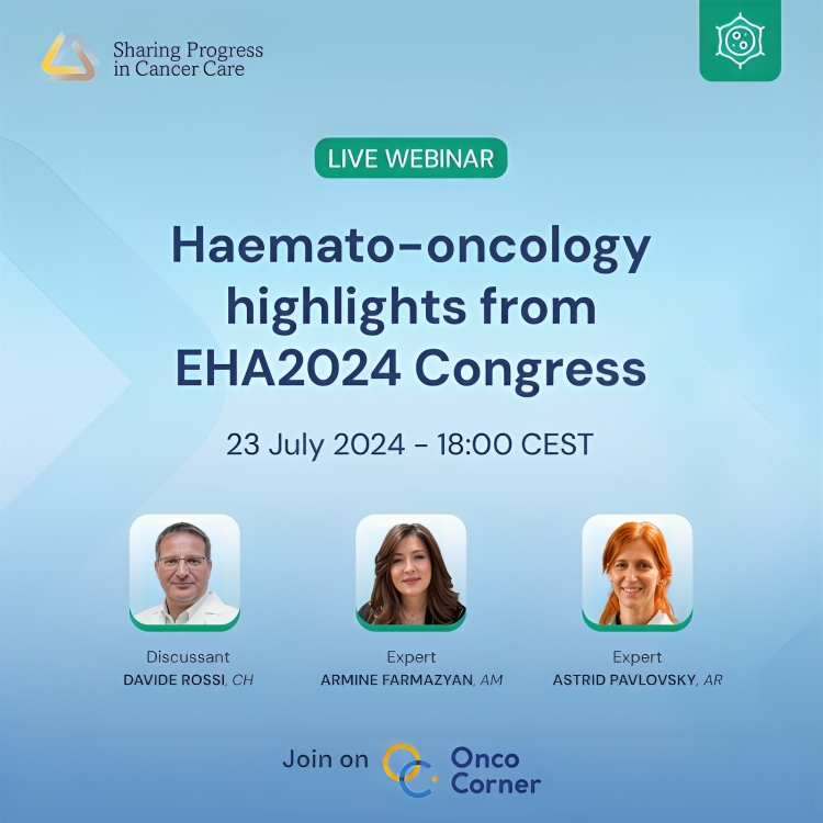 Join SPCC for a live session on the highlights from the EHA2024 Congress