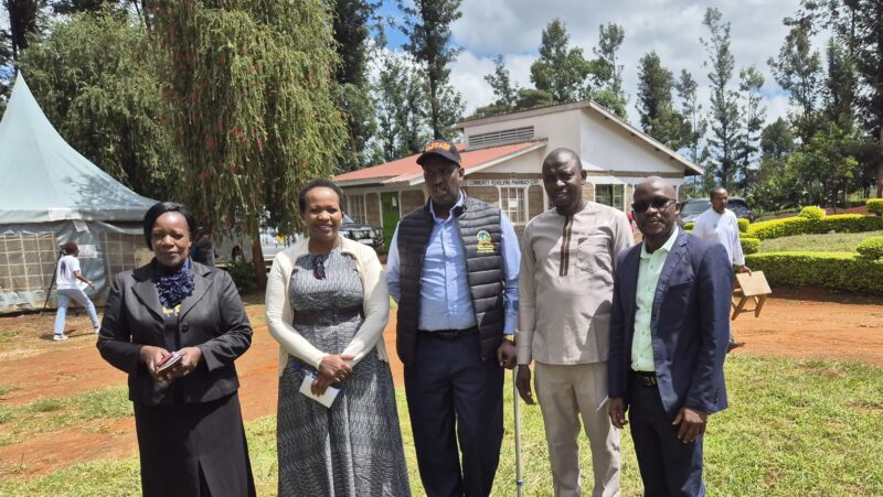 Benda N. Kithaka: Launch of Beyond Zero Cervical Cancer Kairuri Health Centre