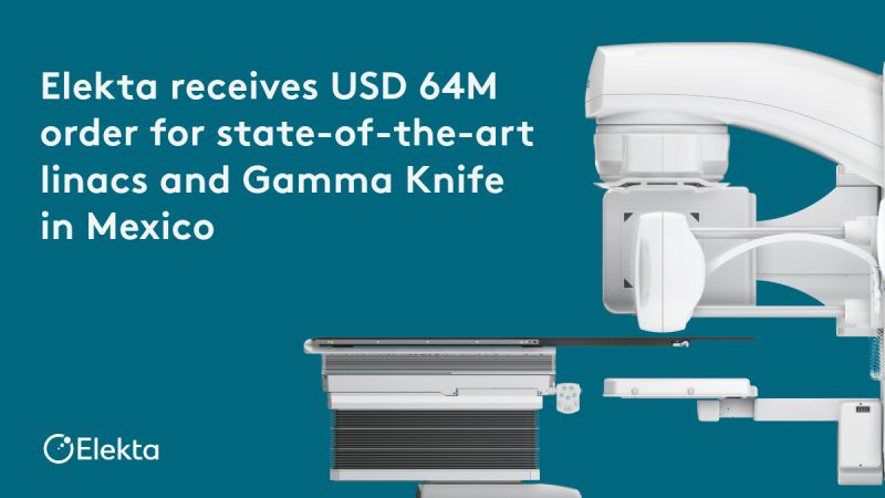 Elekta receives USD 64M order for state-of-the-art linacs and Gamma Knife in Mexico