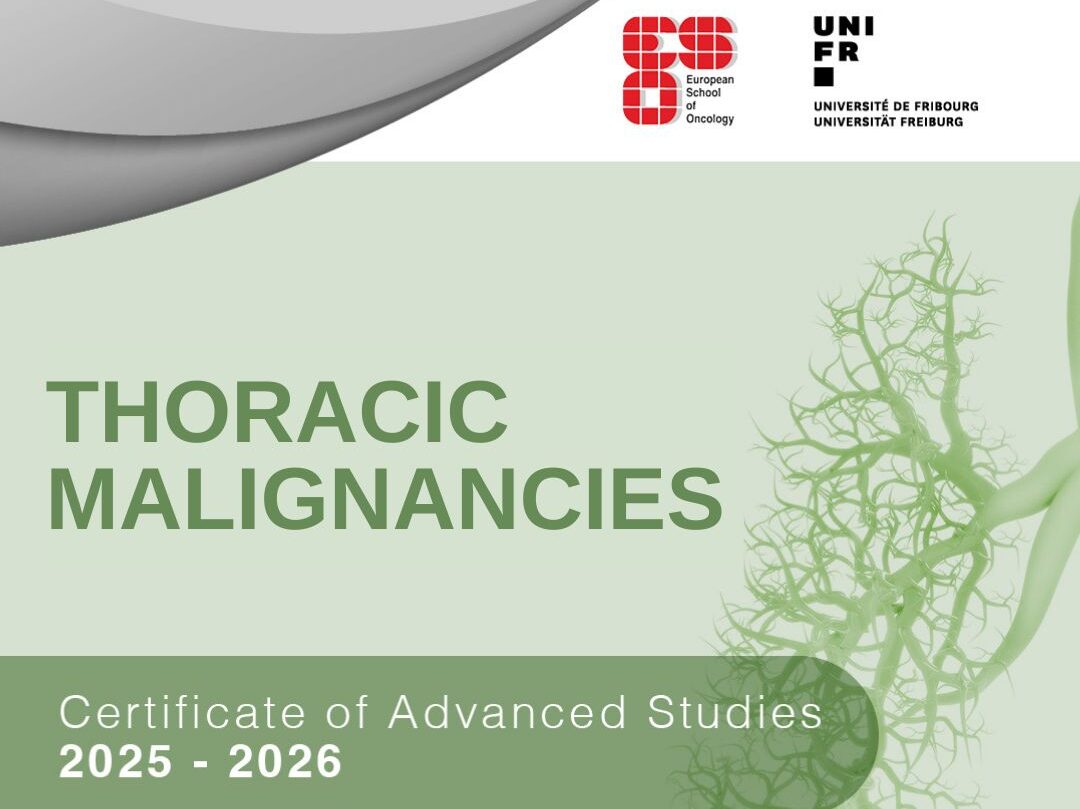 Applications for ESO’s Certificate of Advanced Studies in Thoracic Malignancies Are Open