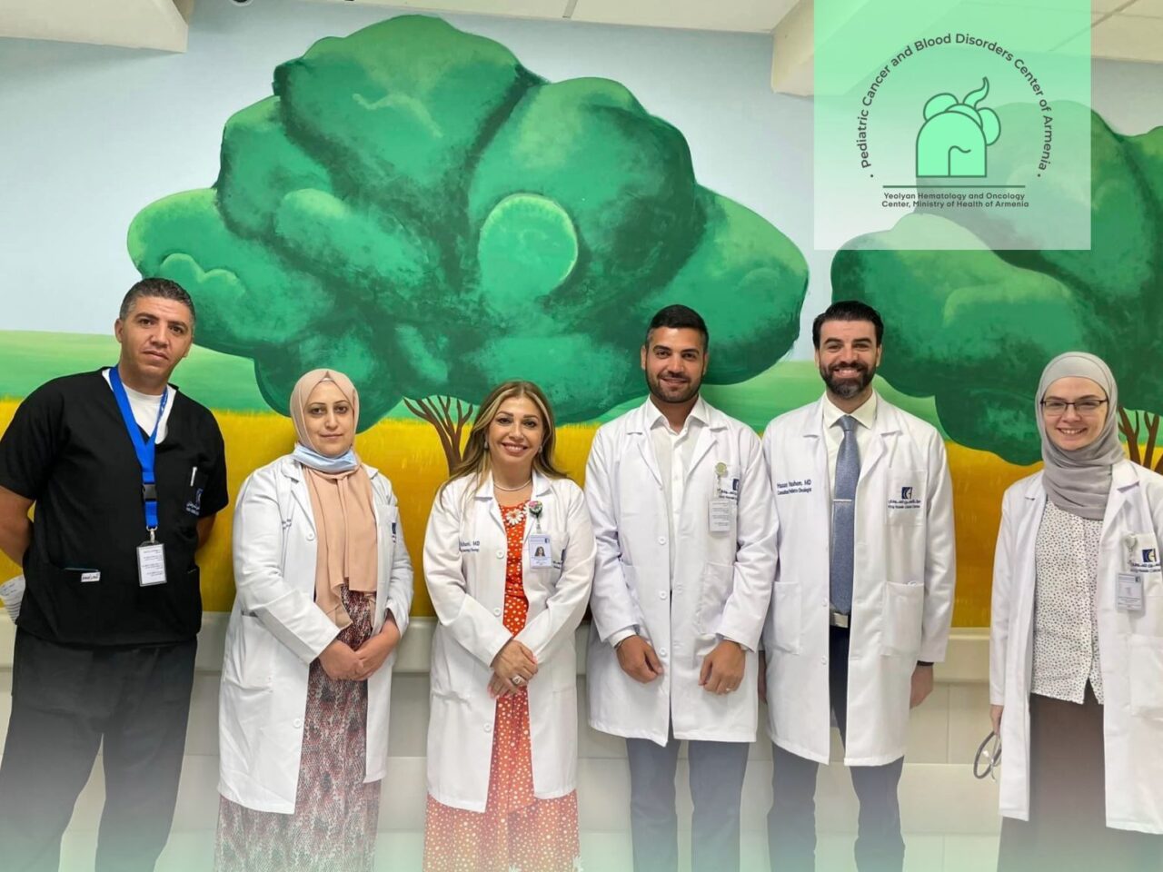 Grigor Vardanyan had an invaluable experience exchange at the King Hussein Cancer Foundation and Center – Pediatric Cancer and Blood Disorders Center of Armenia