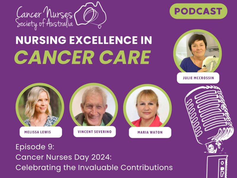 Celebrating Cancer Nurses Day with a special episode of Nursing Excellence in Cancer Care