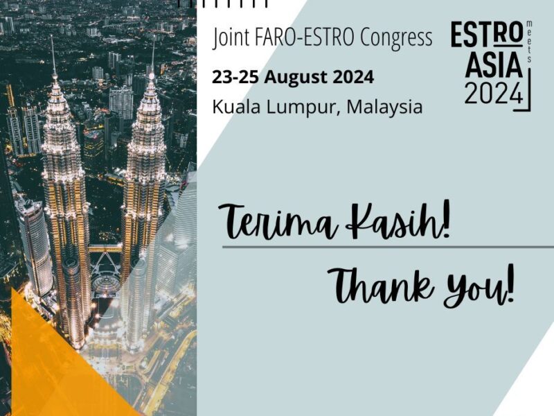 Successful conclusion of the Joint FARO-ESTRO congress