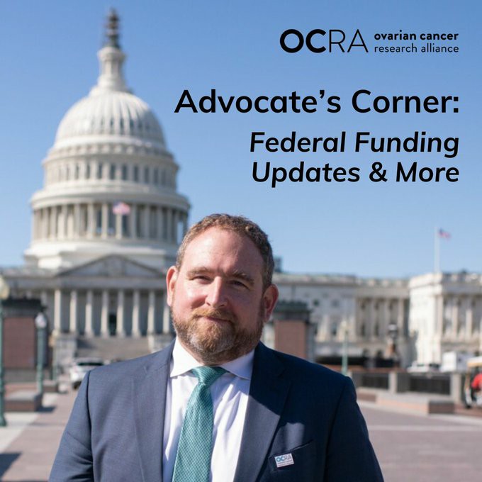 Updates about federal funding for key ovarian and gynecologic cancer programs at CDC – Ovarian Cancer Research Alliance