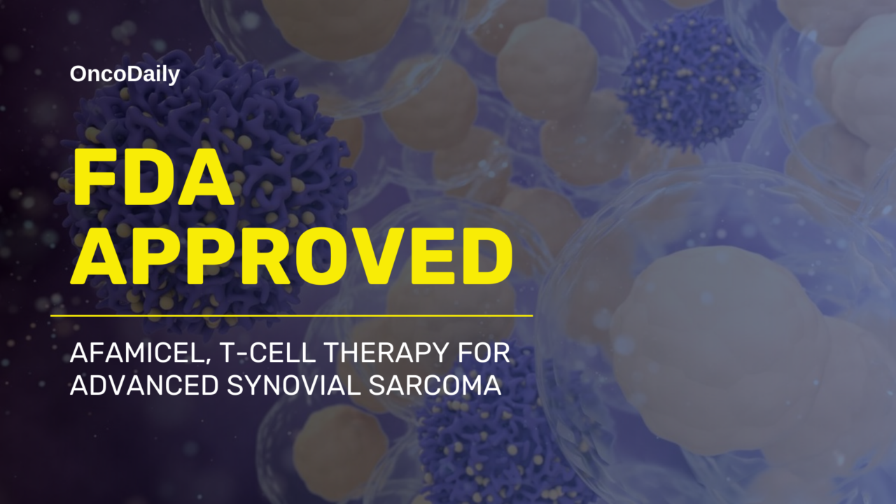 FDA Grants Accelerated Approval to Afamitresgene Autoleucel (TECELRA) for Treating Advanced Synovial Sarcoma