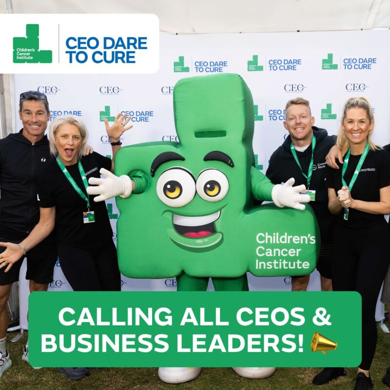 Incredible $1.7m for childhood cancer research – Children’s Cancer Institute