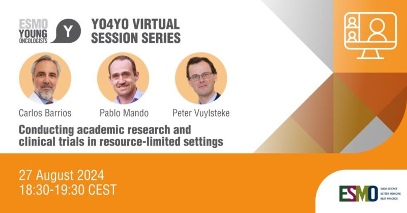 Upcoming ESMO Young Oncologists session