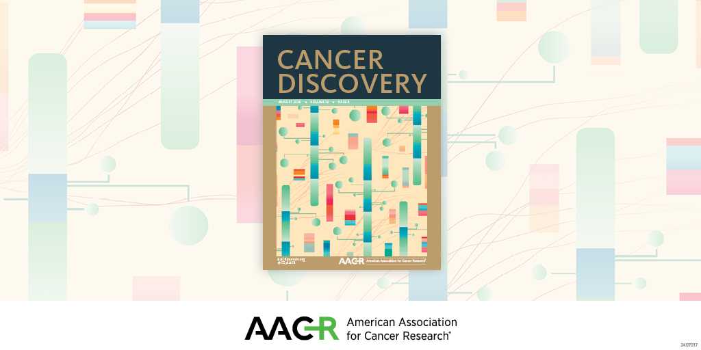 Elizabeth McKenna: The August issue of Cancer Discovery is now online