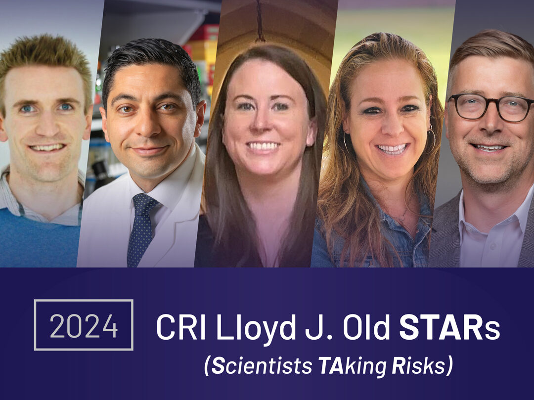 CRI is proud to share the new cohort of Lloyd Old STARs