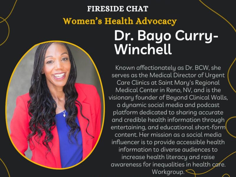 Bayo Curry-Winchell is a mission to make health info accessible and engaging through social media and podcasts – Women In Medicine