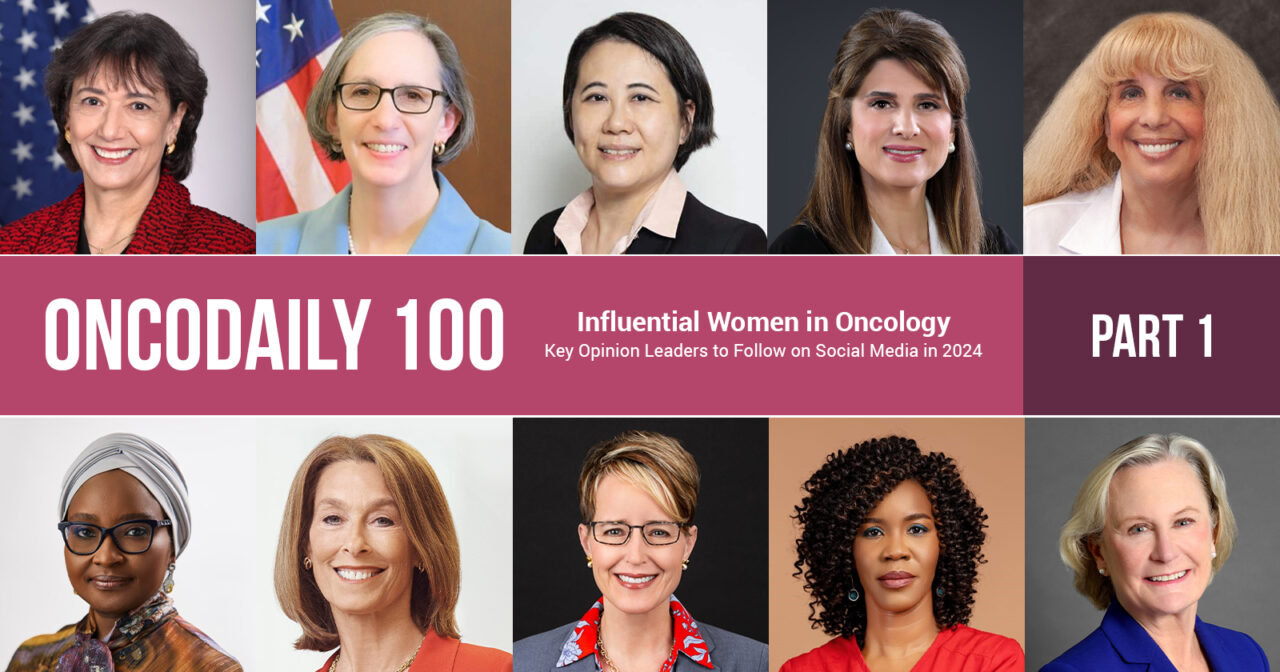 100 Influential Women in Oncology: Key Opinion Leaders to Follow on Social Media in 2024