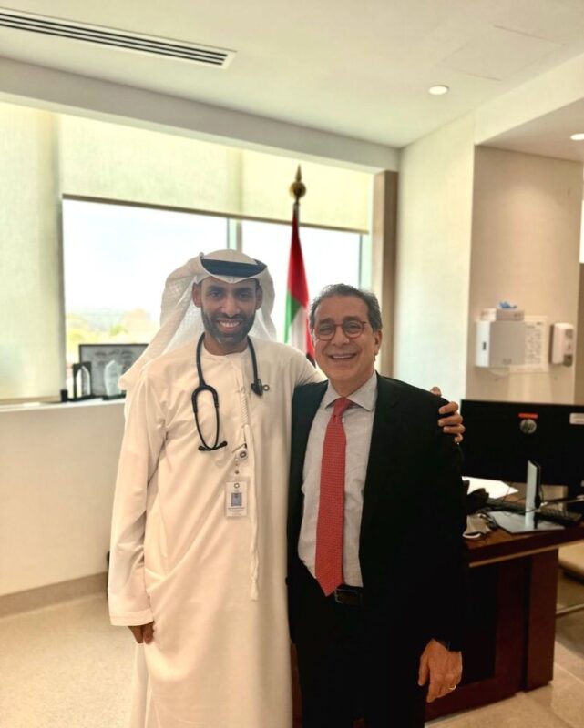Humaid Al-Shamsi: Welcoming Marwan Ghosn to Burjeel Cancer Institute