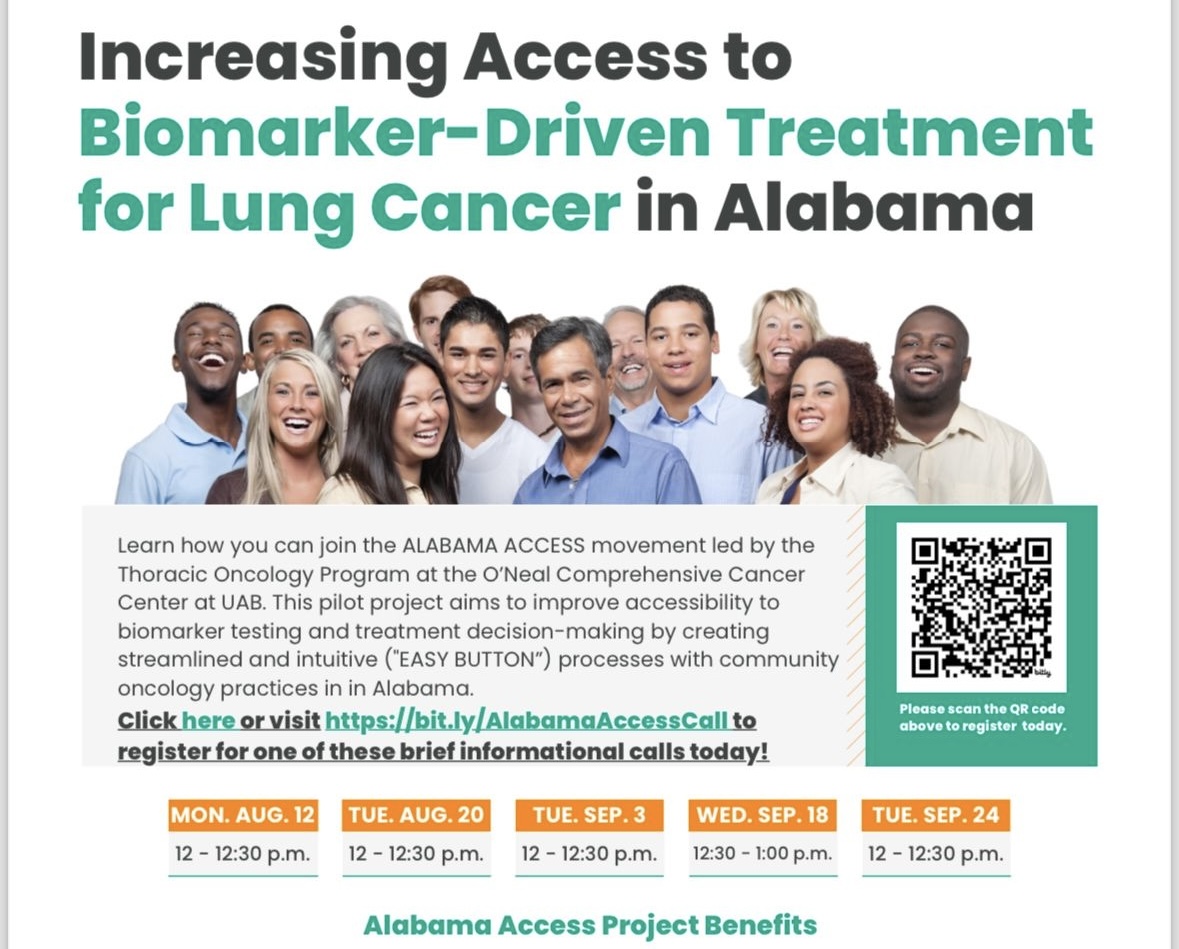 ‘The Alabama Access Initiative’ by UAB O’Neal Comprehensive Cancer Center