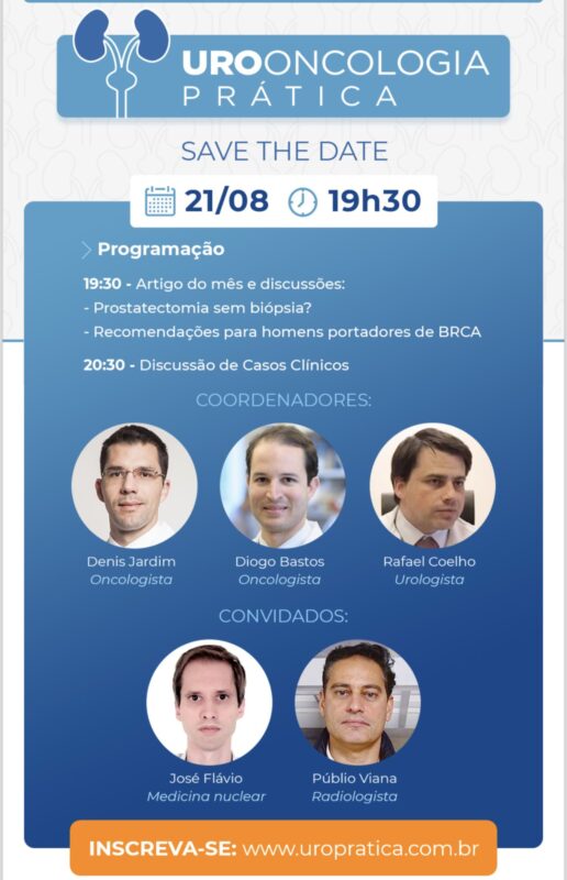 Denis Jardim: Interesting topics for our Urooncologia Prática online meeting
