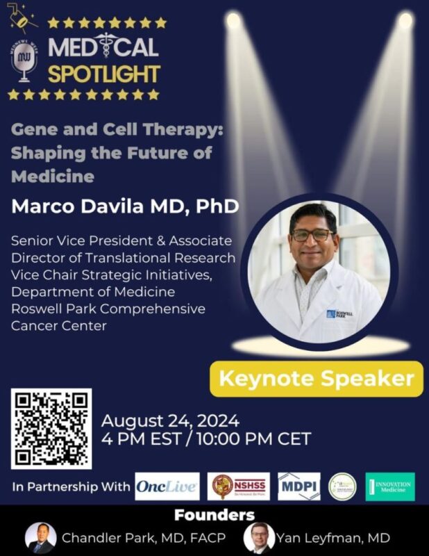 Marco Davila discusses about the Future of Cell and Gene Therapy on MedNews Week