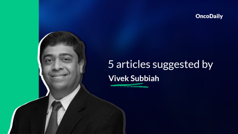 5  articles suggested by Vivek Subbiah