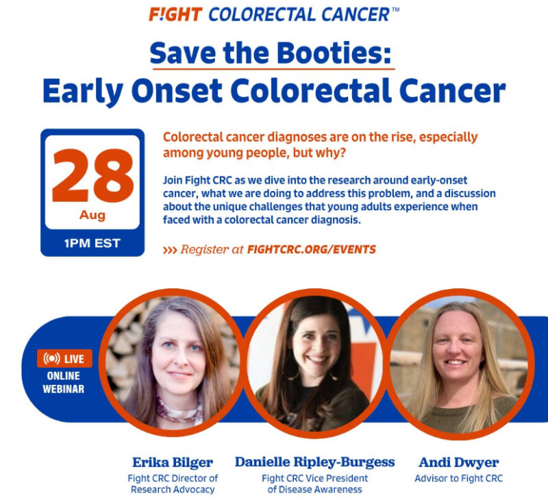 Webinar by Fight Colorectal Cancer on Early Onset Colorectal Cancer