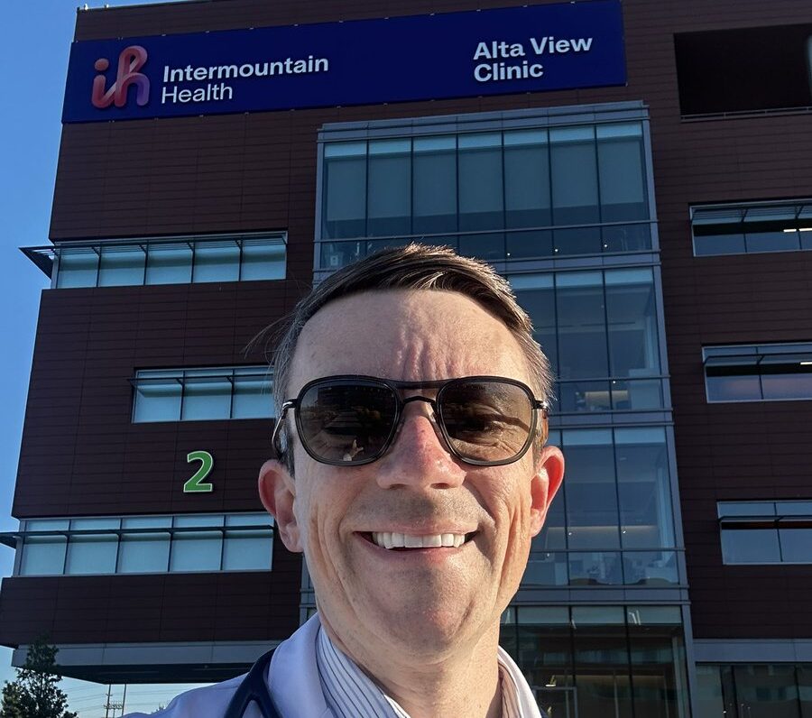 Mark Lewis: Opening for the very first time an Intermountain Health oncology clinic at Alta View Hospital