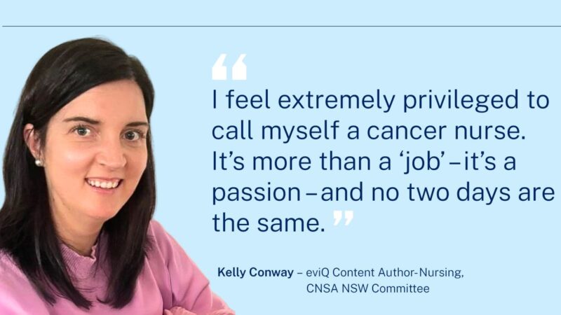 Cancer Institute NSW celebrates inaugural CNSA’s Cancer Nurses Day